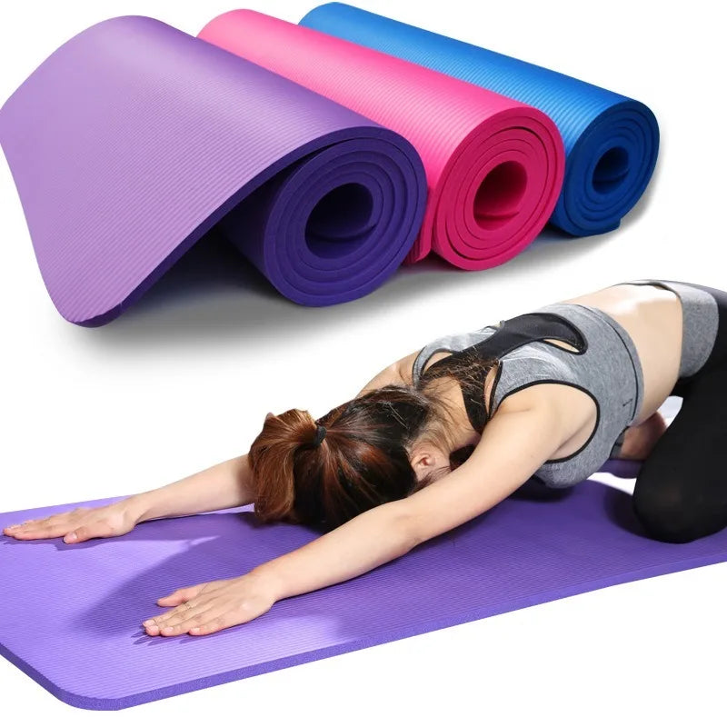 Premium 6MM Thick Yoga Mat for Comfort Stability and Support