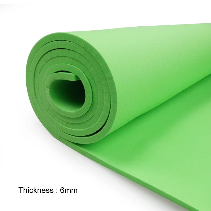 Premium 6MM Thick Yoga Mat for Comfort Stability and Support