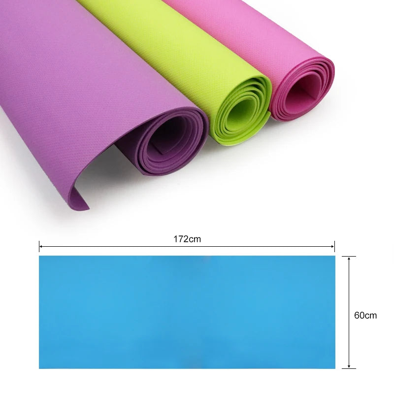 Premium 6MM Thick Yoga Mat for Comfort Stability and Support