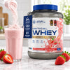 Mixing a Critical Whey Strawberry Milkshake protein shake