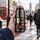 A hand holding an Optimum Nutrition High Protein Shake 330ml bottle on the go