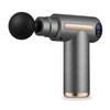 Gray 6-speed muscle massage gun on white