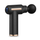 Rear view of the black massage gun on white