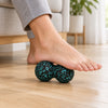 Foot arch and heel on the foot roller